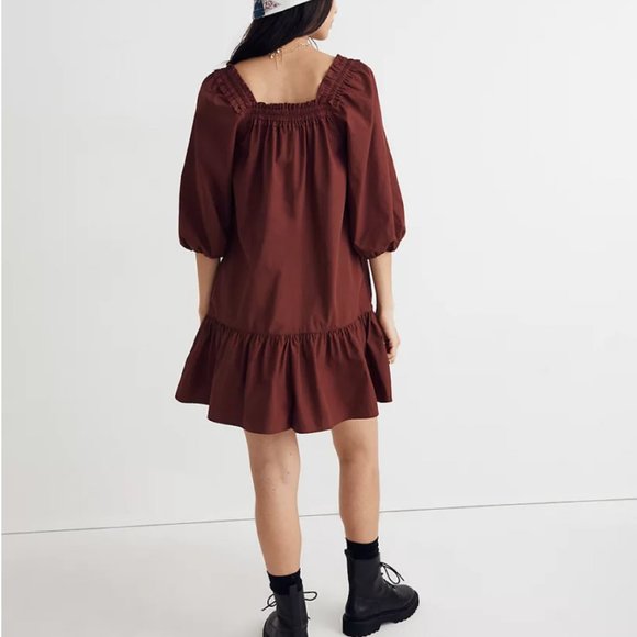 Madewell Poplin Mini Dress - Picture 5 of 5